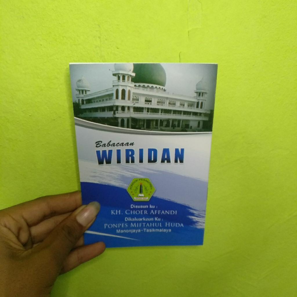 Buku Wirid PonPes Miftahul Huda Ukuran 15x10 CM