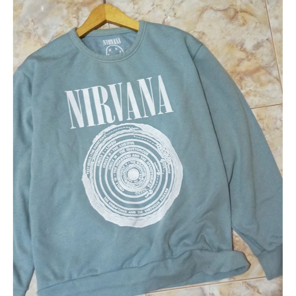 crewneck Nirvana, crewneck grunge