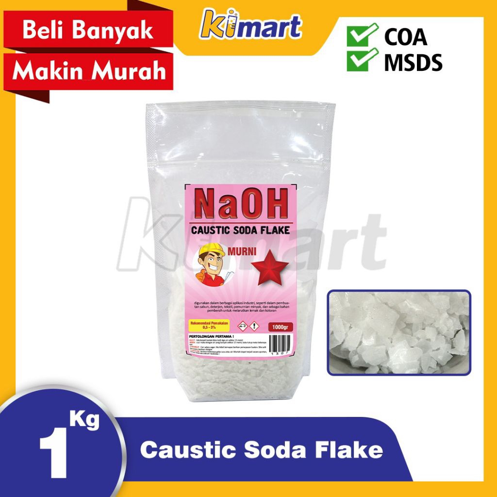 caustik soda/soda api @1kg