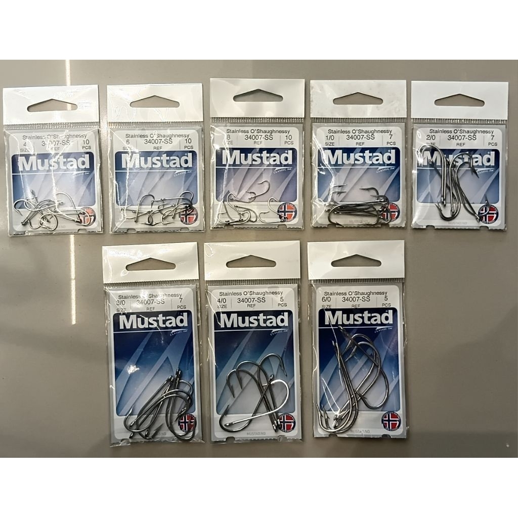 Kail Mustad O'Shaughnessy 34007-SS