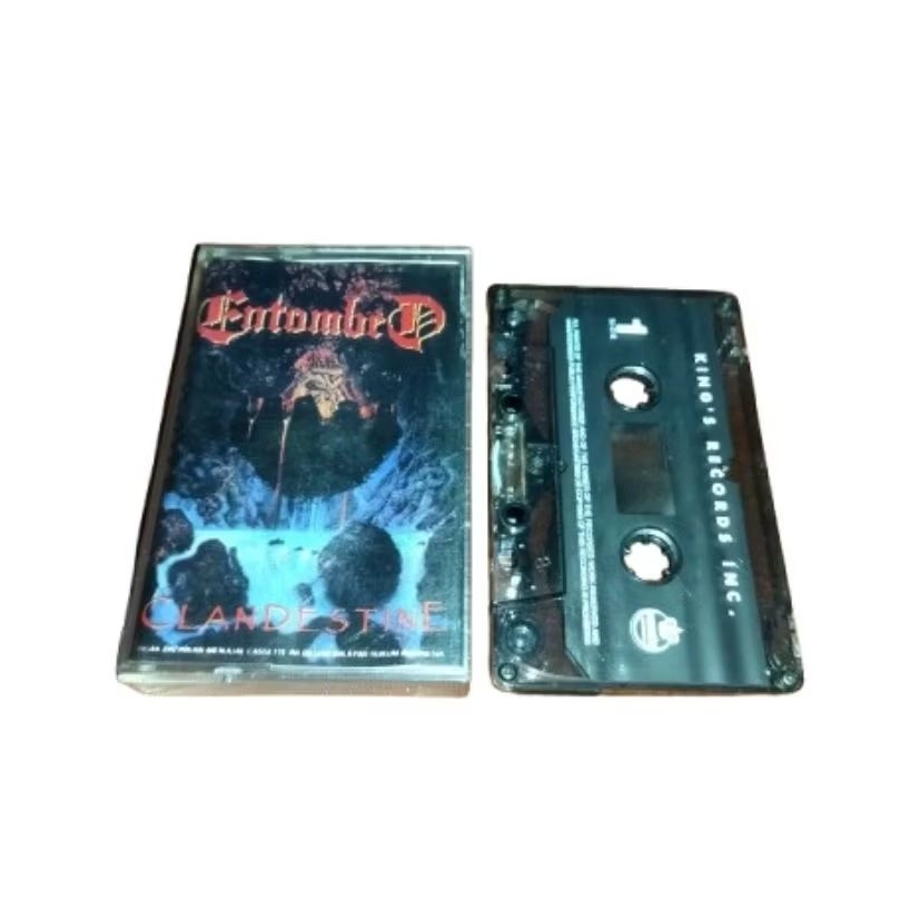 kaset pita Entombed - Clandestine
