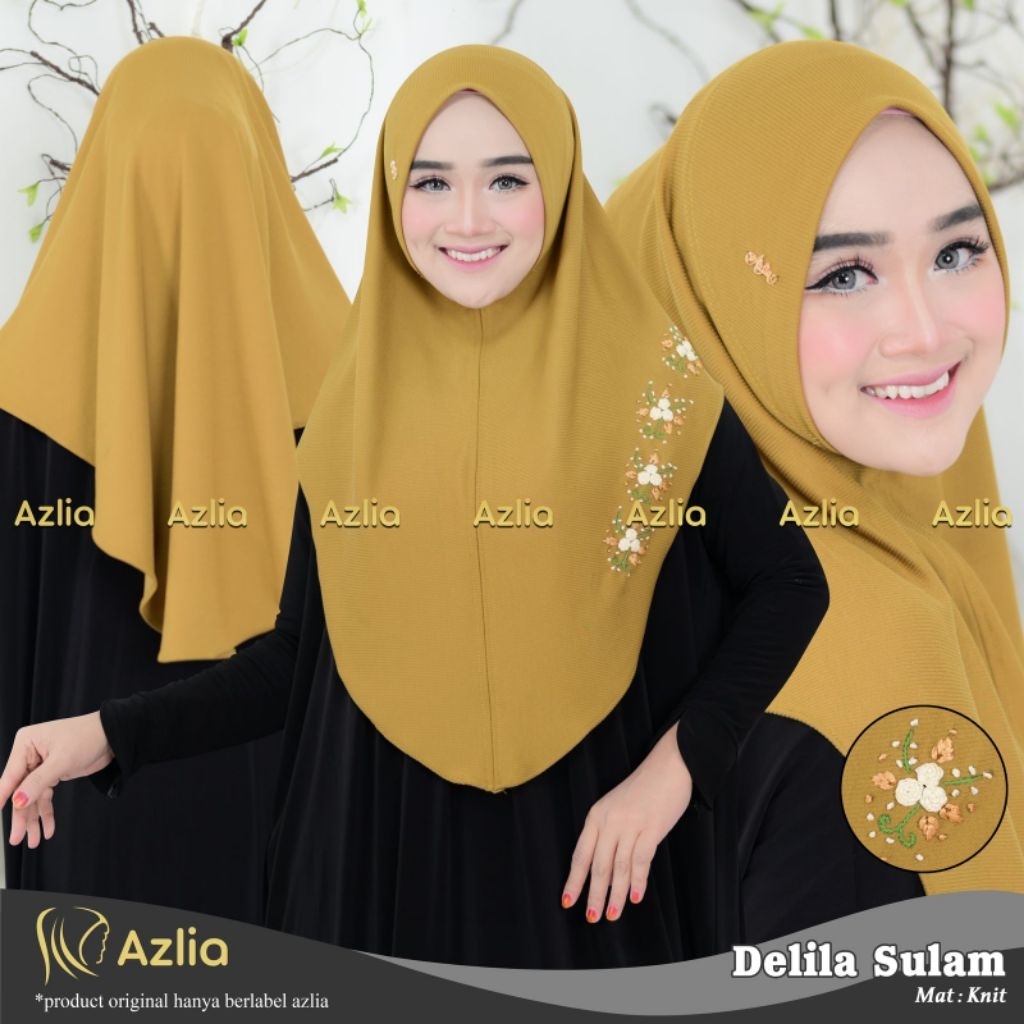 AZLIA DELILA//HIJAB KNITT DEWASA