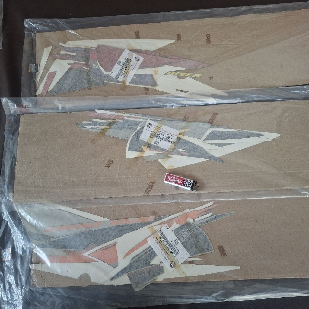 striping HONDA TIGER 2000 MILENIUM NOS ORIGINAL