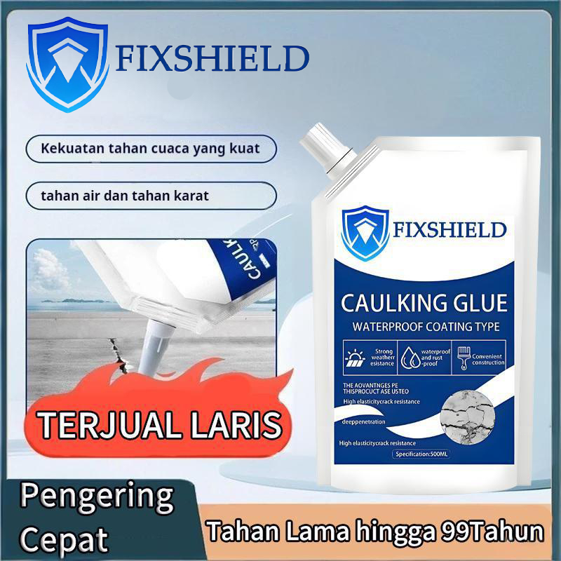 Lem Dempul Self-Leveling Alat Semprot | Perbaikan Bocor Retak Lantai Semen Atap | Sealant Sambungan 