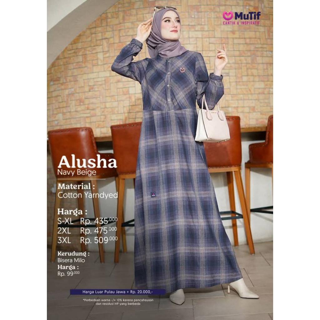 GAMIS REMAJA ALUSHA MUTIF