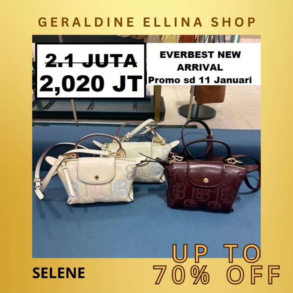 Tas Everbest wanita sale satchel bag original SALE seri SELENE