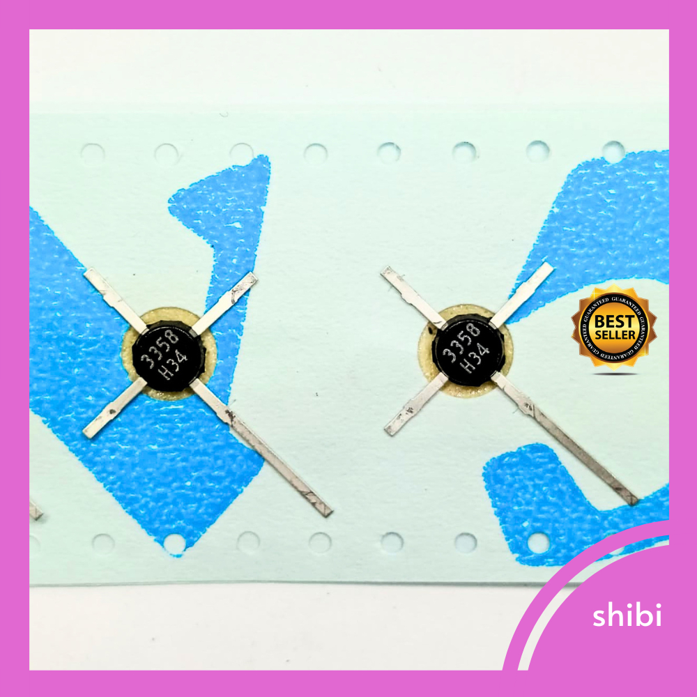 C3358 2SC3358 2SC 3358 TRANSISTOR BOOSTER VHF UHF RF GARANSI TO-50 BARU