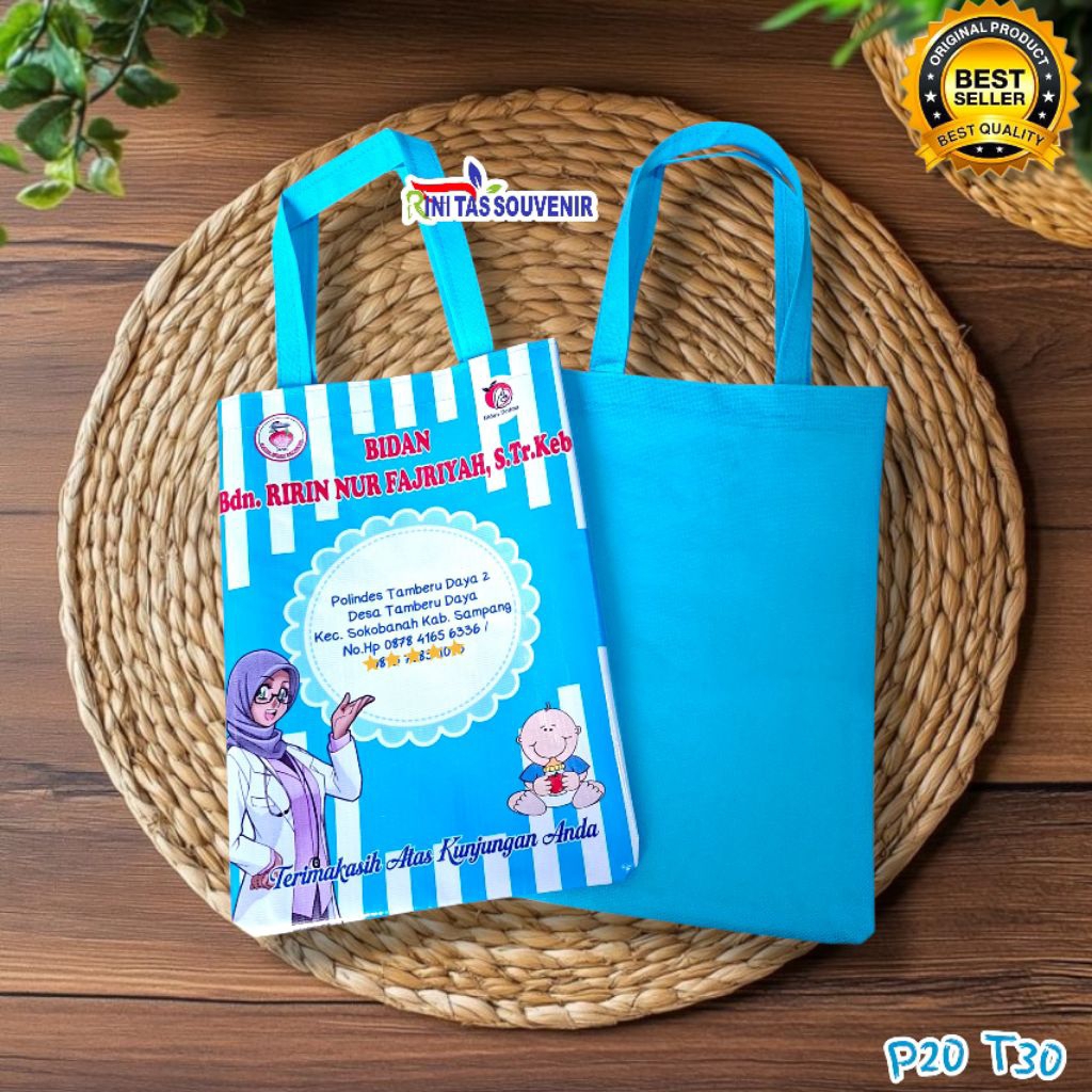 TAS BIDAN KIA TAS KIA TAS BUKU KIA BEST SELLER