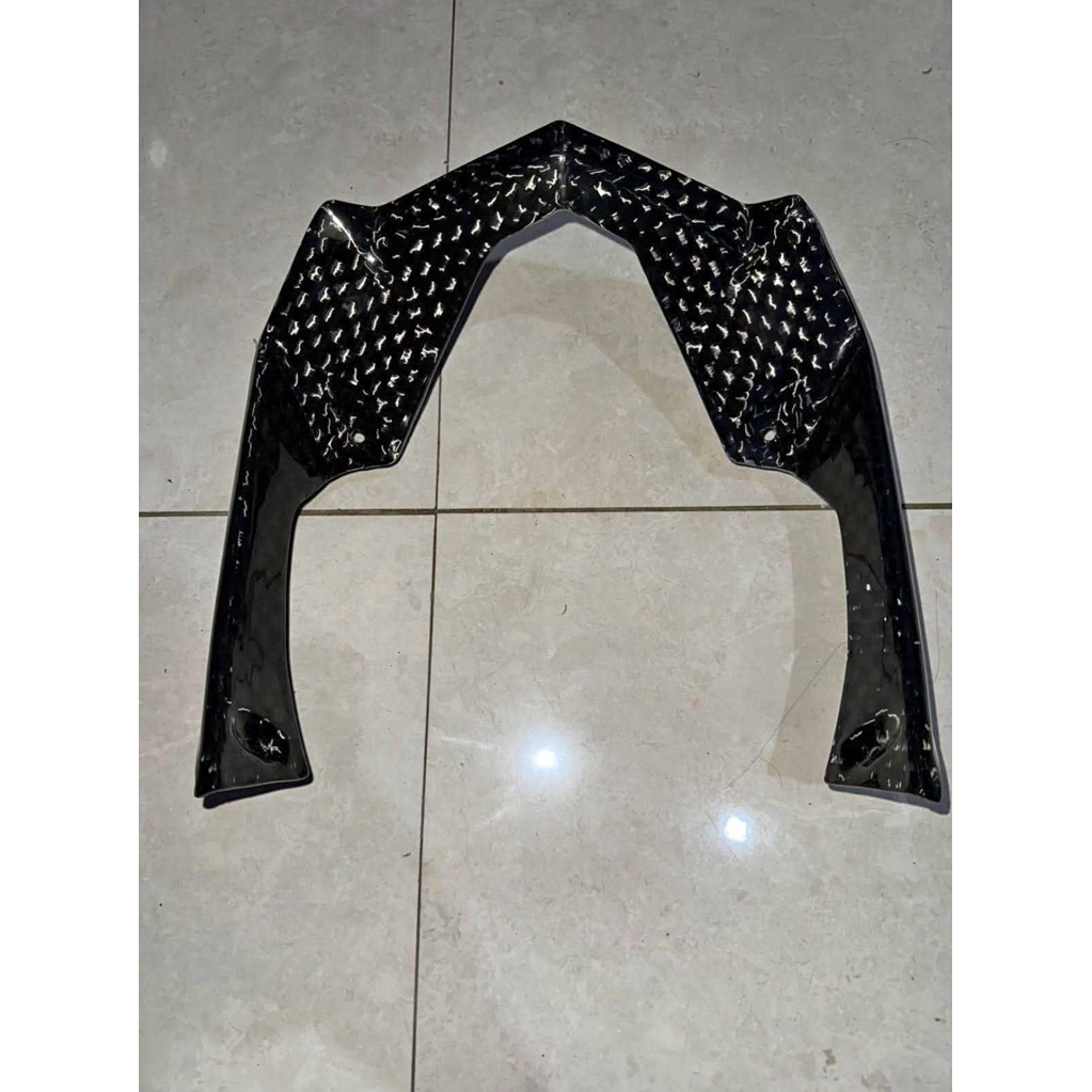 garnish front lampu vario 125/ 150 led old carbon spreadtow