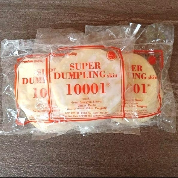 SUPER DUMPLING SKIN 10001 / KULIT PANGSIT/ SIOMAY / GYOZA