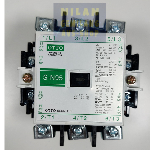 Magnetic Contactor SN-95.