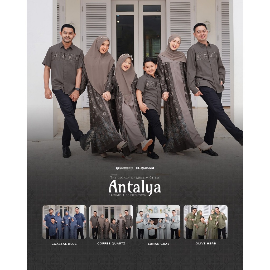 ANTALYA COFFEE QUARTZ RAYYA SERIES SARIMBIT 2026 BY EL-RASHEED & YASMEERA