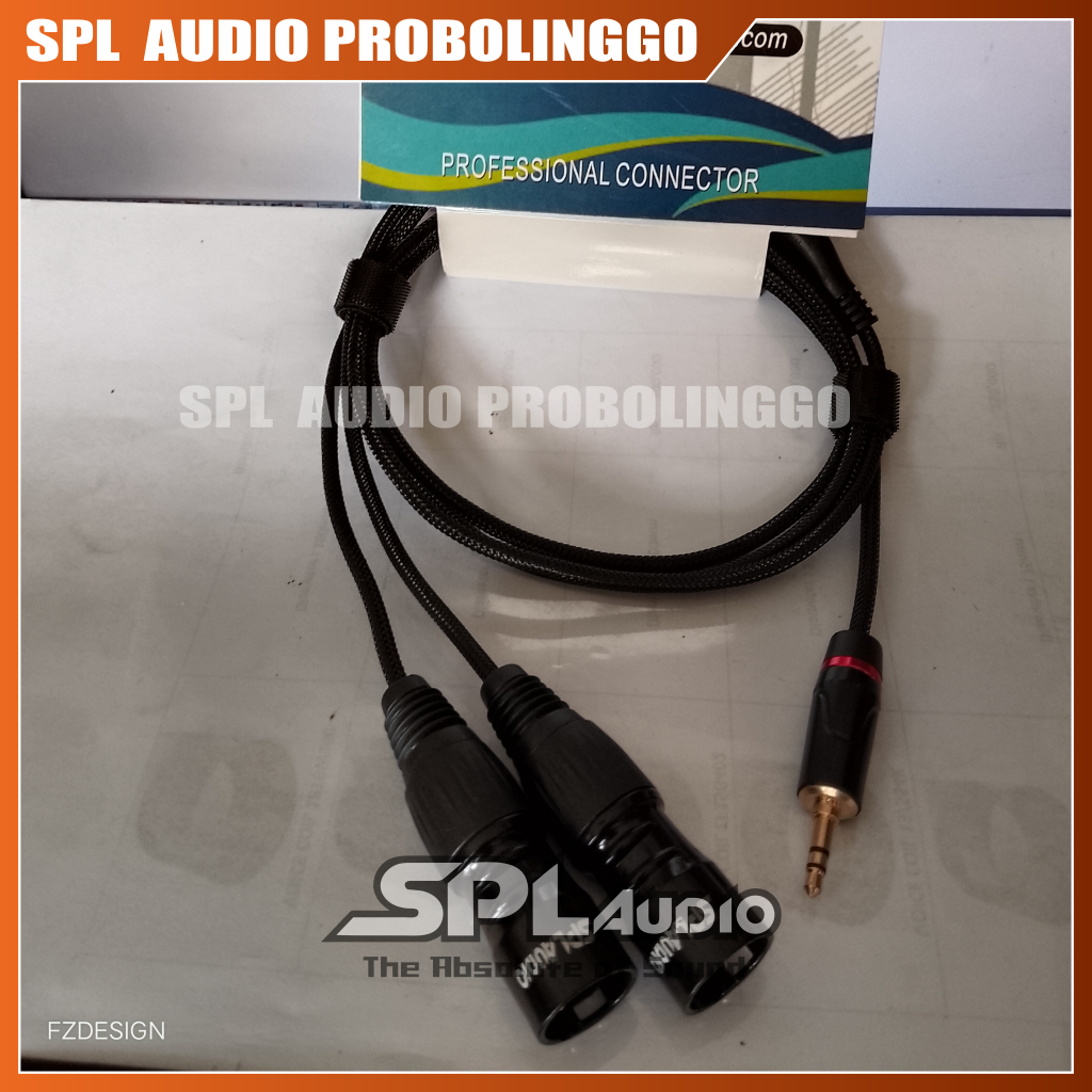 SPL Audio HC-1.5M Kabel Audio Handphone / Jack 3.5mm to Canon XLR Original Spl Audio