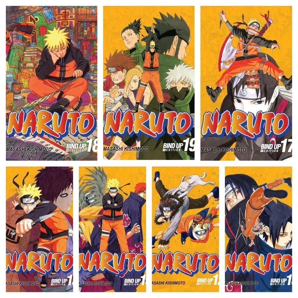 KOMIK NARUTO BIND UP EDITION