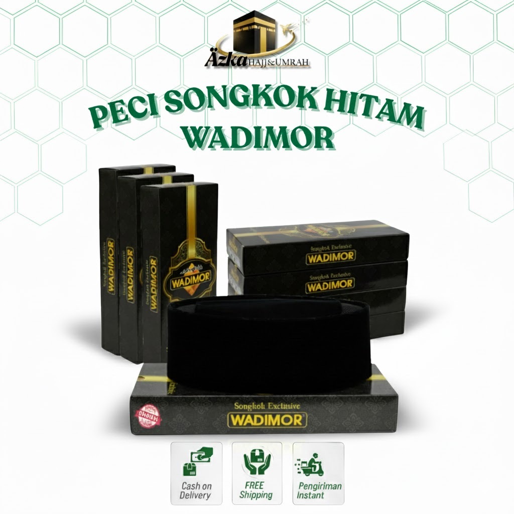 PECI SONGKOK WADIMOR / PECI WADIMOR HITAM