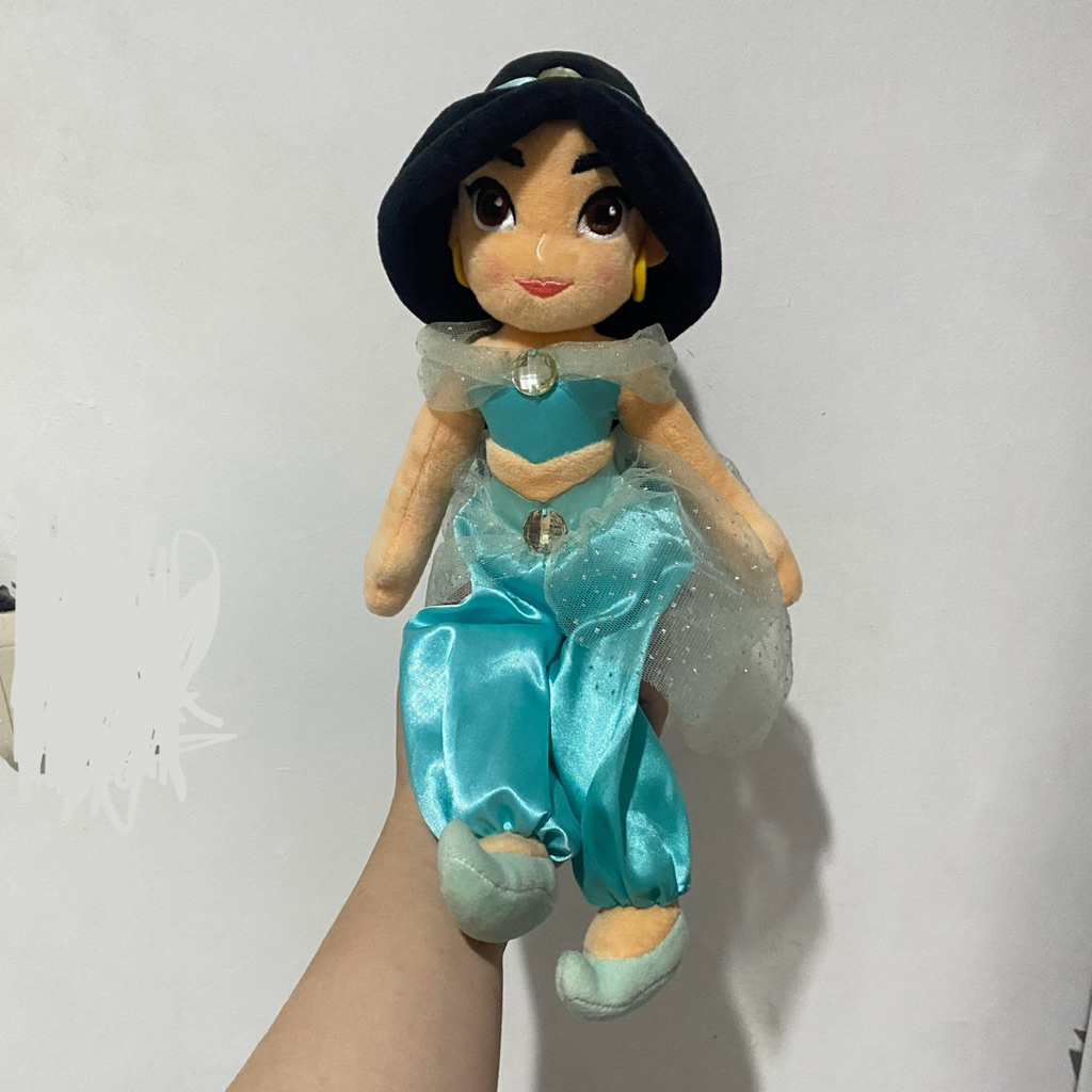 Boneka Plush Disney Jasmine Aladdin Disney Store Preloved