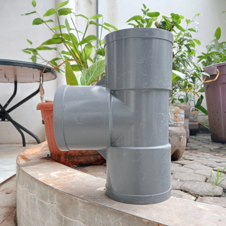 Tee PVC 4'' AW Rucika / Tee PVC 4 inch AW Rucika / Tee PVC 100mm AW Rucika