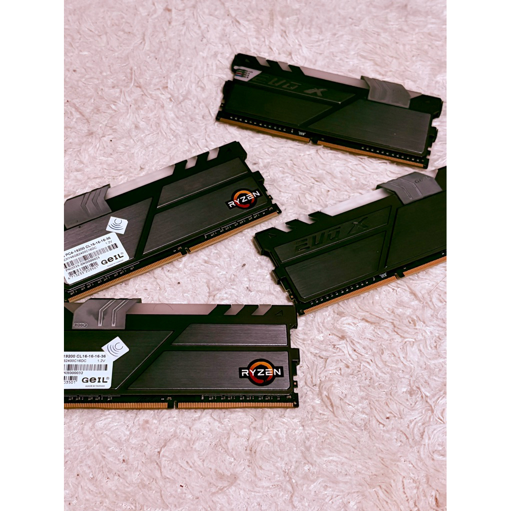 ram ddr4 geil evo x 16 gb 4x4 pc 2400