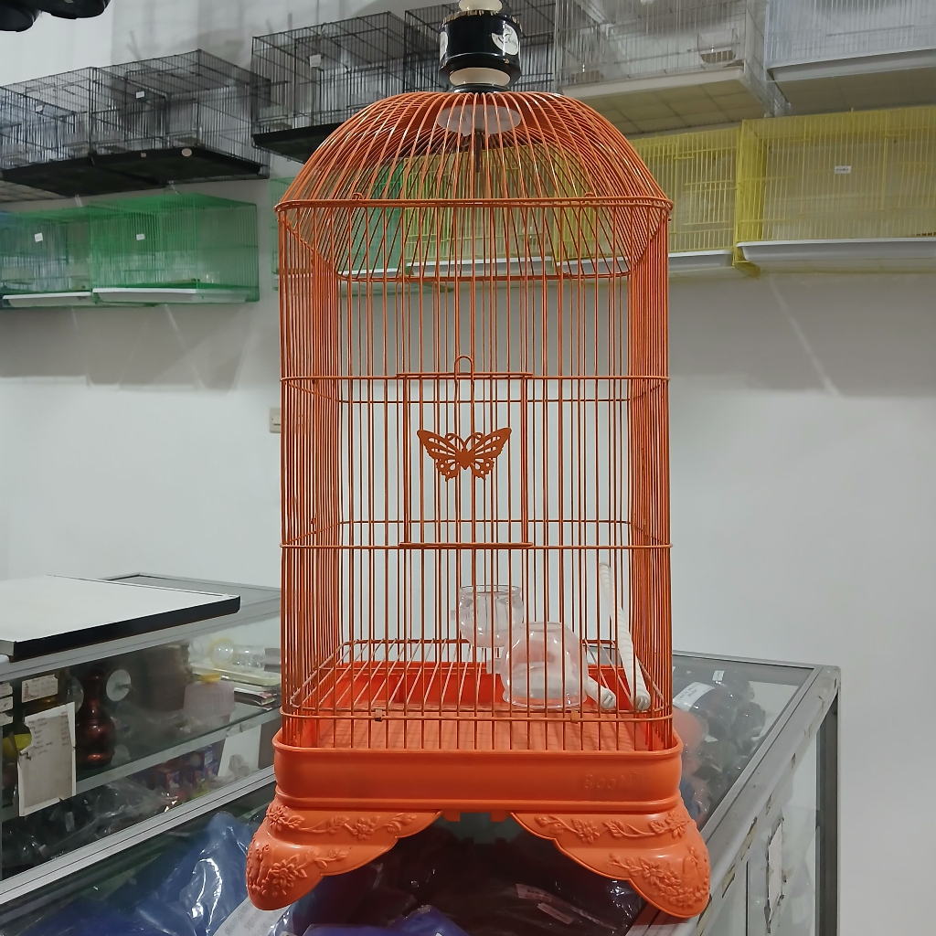 0612-ORANYE KOTAK MY HOBBY SANGKAR BESI LOVEBIRD