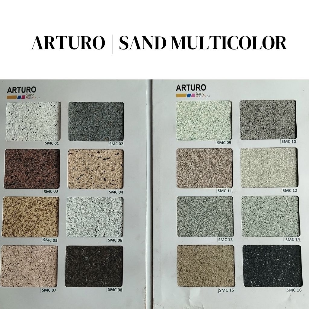 Cat Dinding Arturo | Type Sand Multicolor 1Pail/20kg