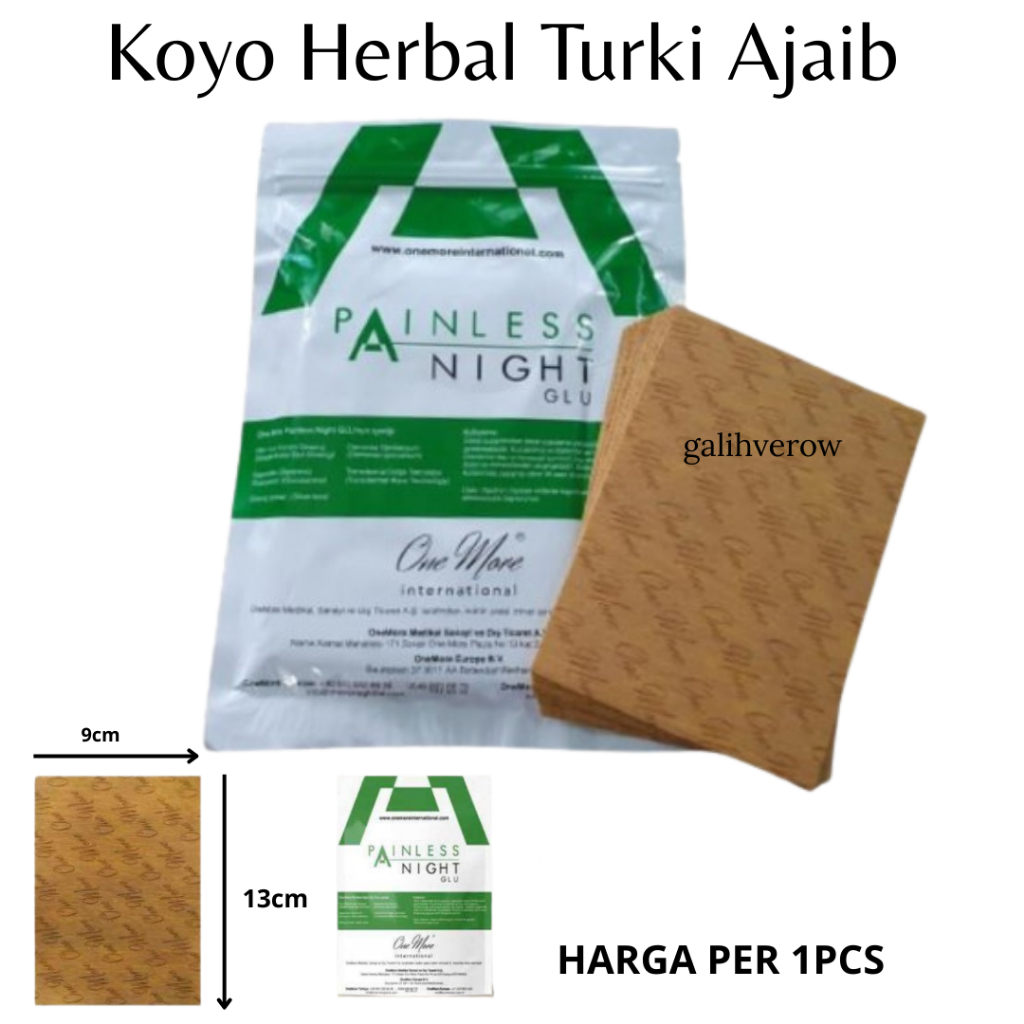 Koyo Turki Koyo ajaib original - koyo herbal pereda nyeri