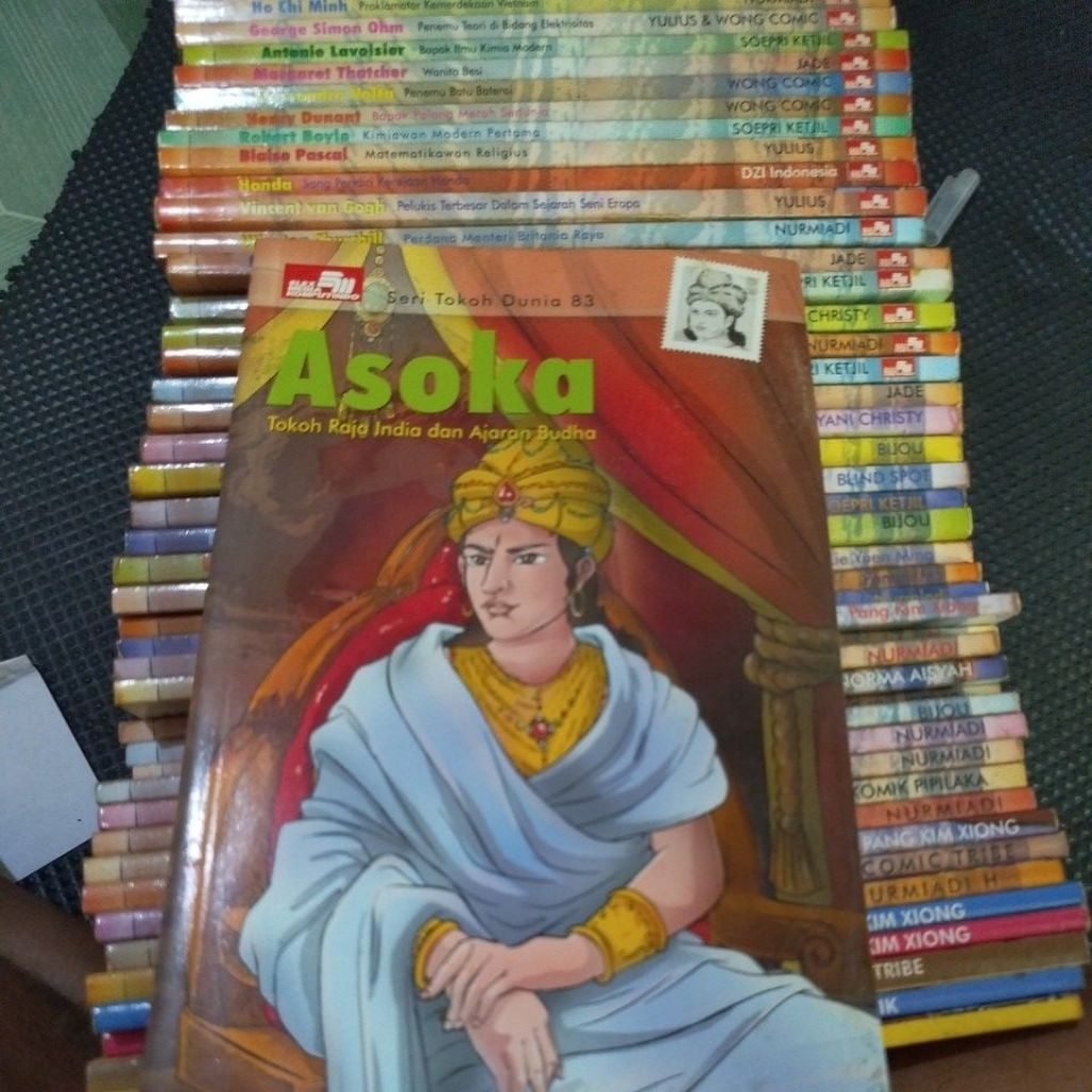 komik seri tokoh dunia