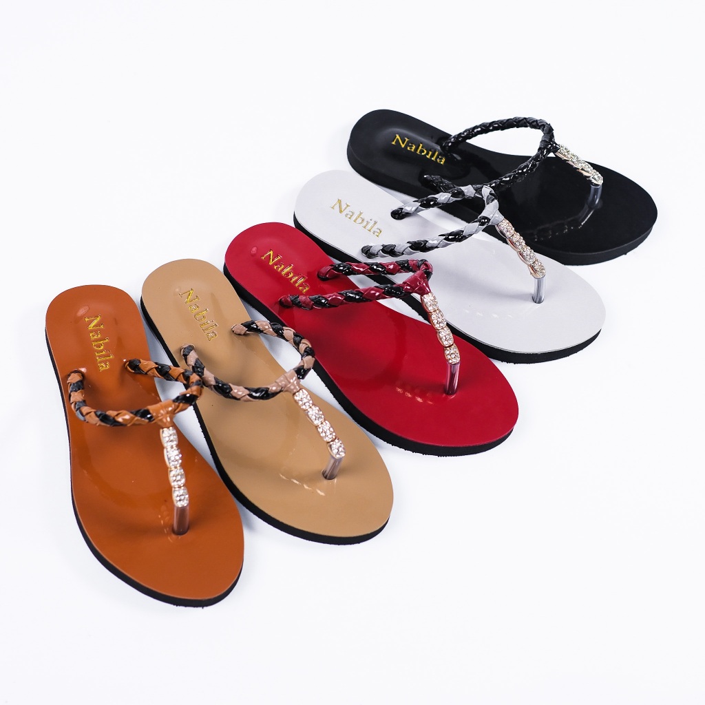Nabila - Sandal Wanita Terbaru 2026 | Sandal Wanita Elegan | Sandal Wanita Kekinian Korea Style