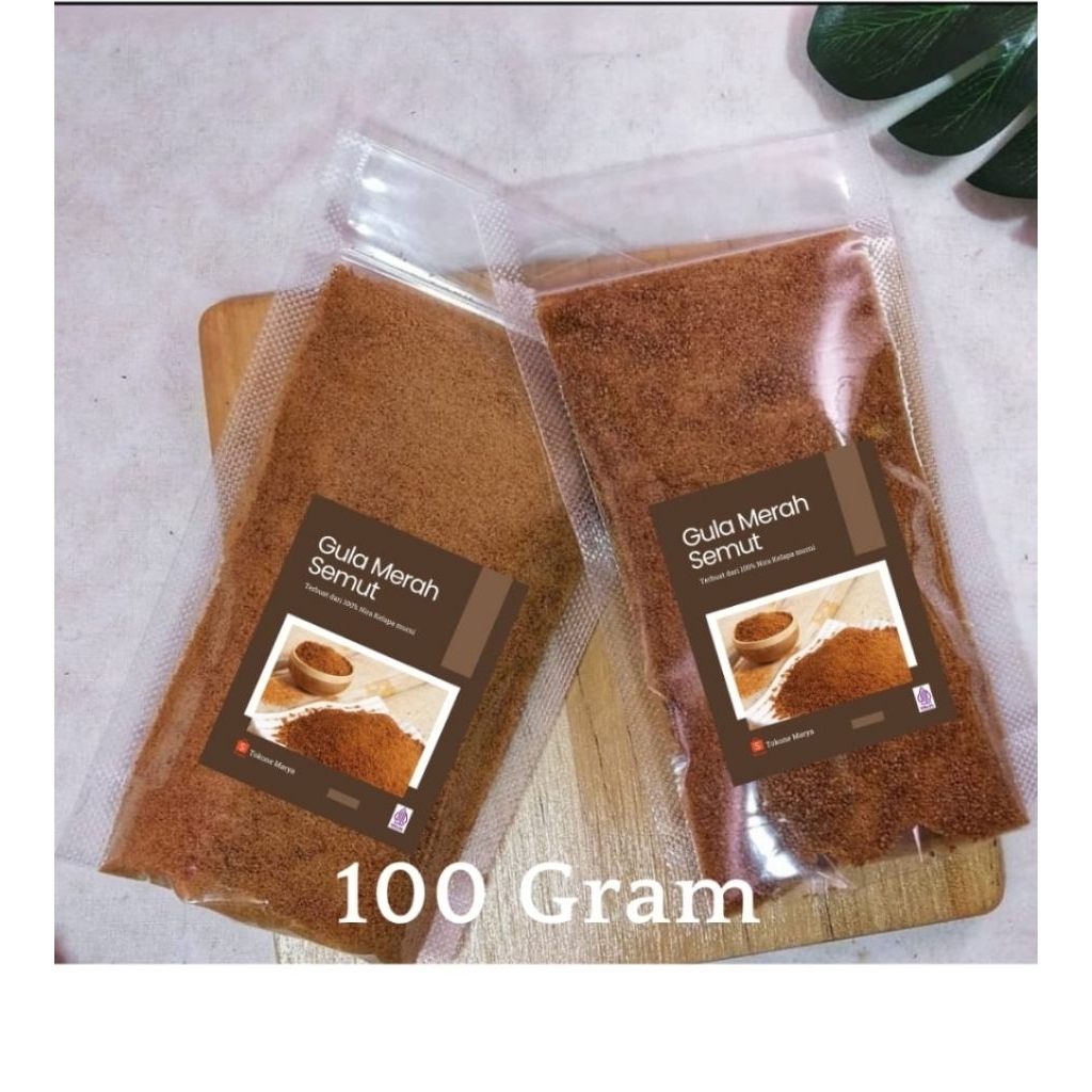 Gula kelapa serbuk 100gram Gula merah