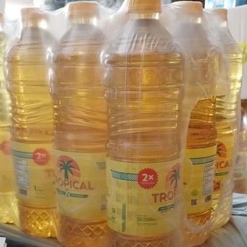 1 Dus isi 12 Botol Tropical 1L BOTOL Minyak Goreng Tropical 1 Liter