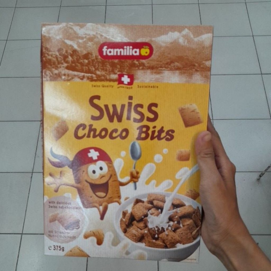 Familia Swiss Choco Bits sereal cereal Import 375gr