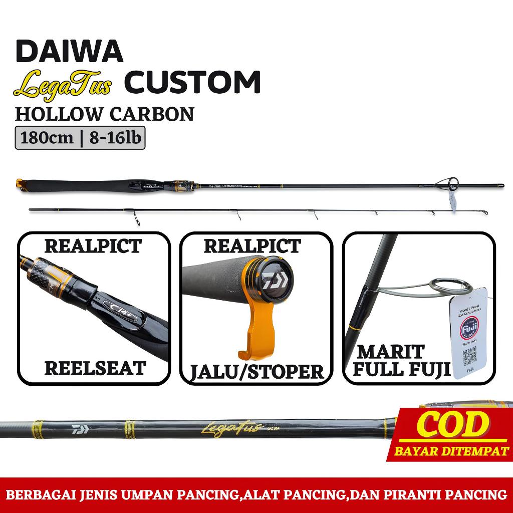 Joran daiwa legatus custom 8-16lb 180cm full fuji | joran custom daiwa
