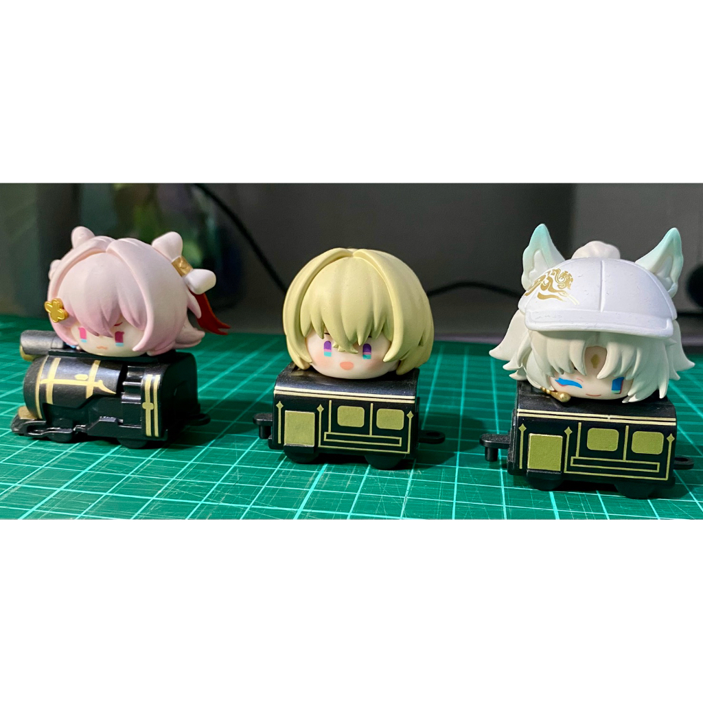 [PRELOVED] ORI OFFI HSR Honkai Star Rail Toys Train Stack March 7th Kakavasha Aventurine Feixiao