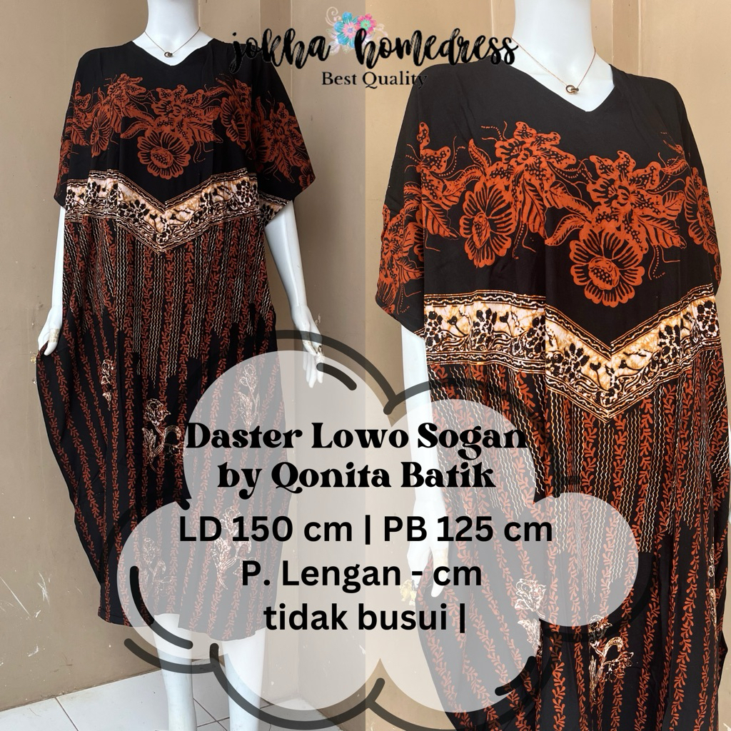 Daster Lowo Sogan UV ORI by Qonita Batik Pekalongan