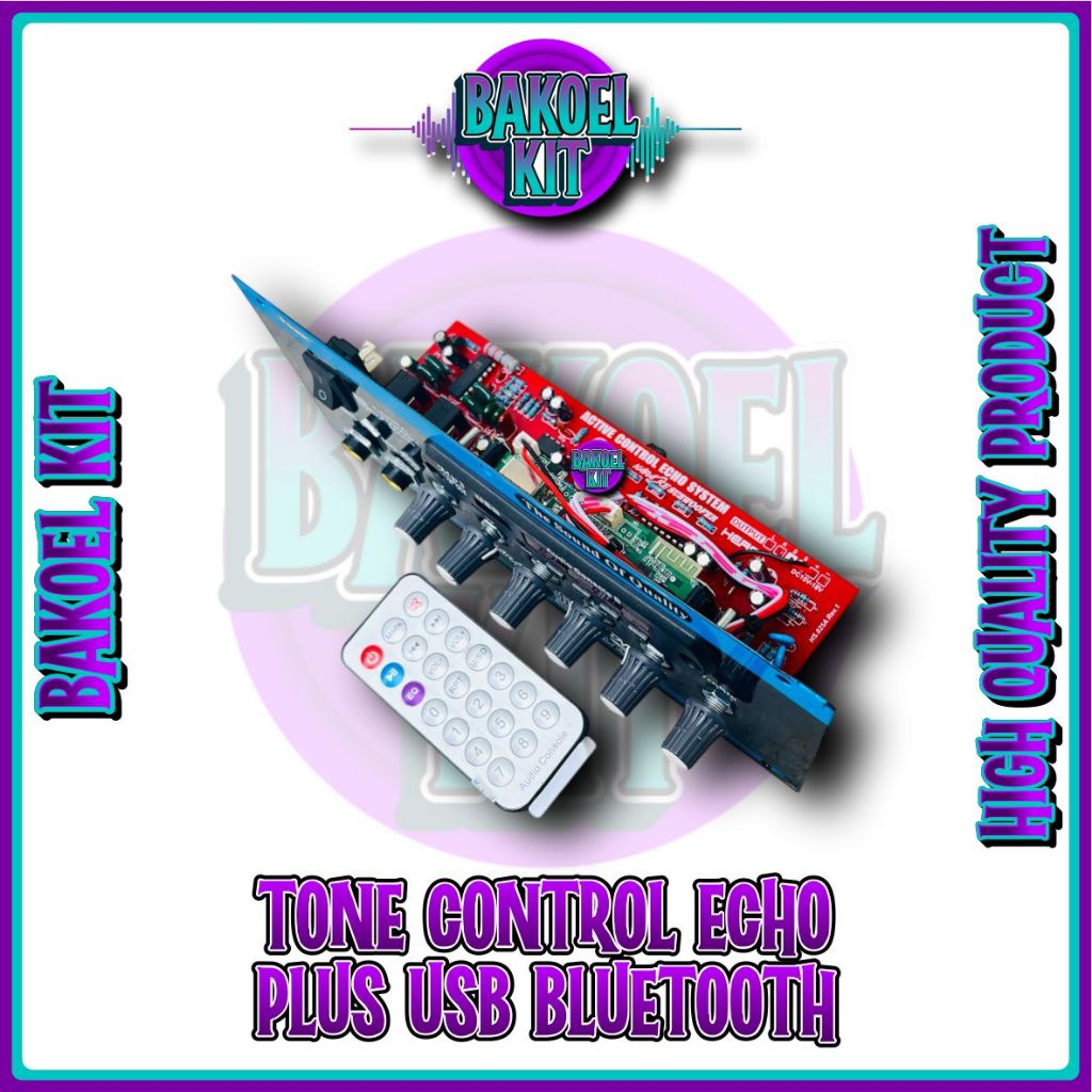 Tone Control Echo + Usb Bluetooth ups