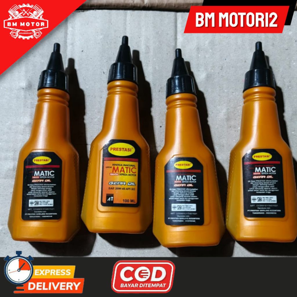 OLI GARDAN/OLI GEAR MOTOR MATIC 100 ML BERKUALITAS -HARGA GROSIR