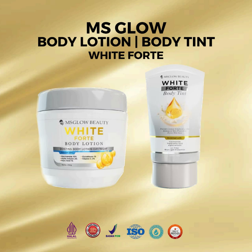 HB LOTION PEMUTIH|SERUM BODY WHITENING  |MS GLOW|