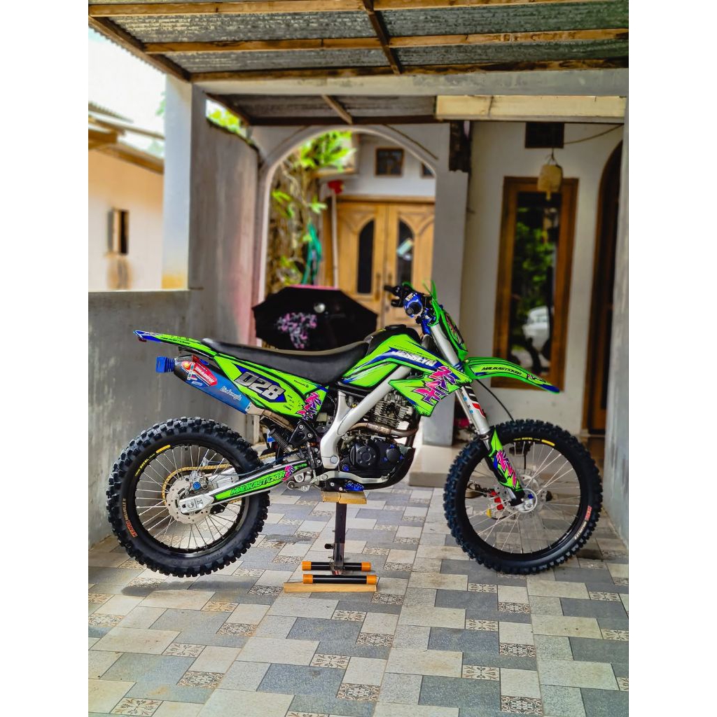 DECAL KLX S MODEL ART superglosy | decal dtracker | decal klx bf | decal crf | decal wr | decal ktm 