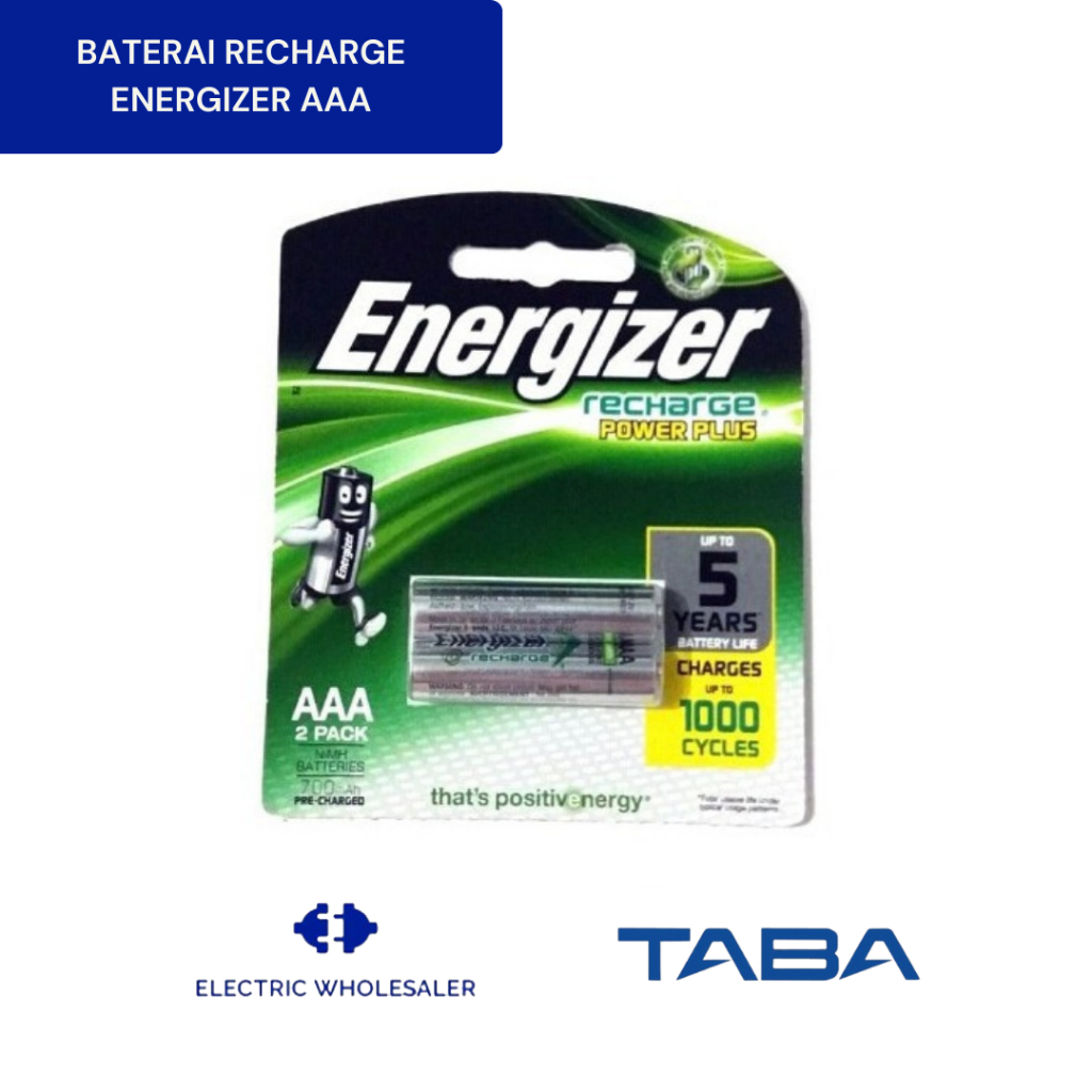 BATERAI RECHARGE ENERGIZER AAA