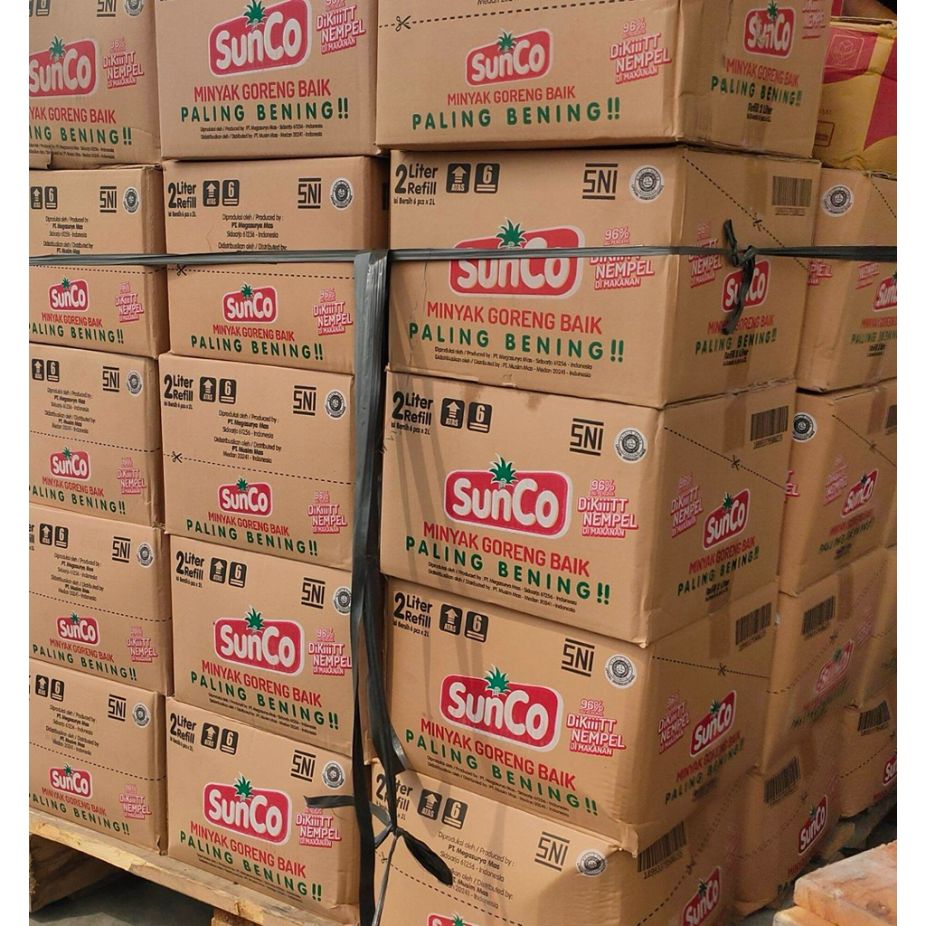 Minyak Goreng Sunco 2Liter 1 dus-isi 6