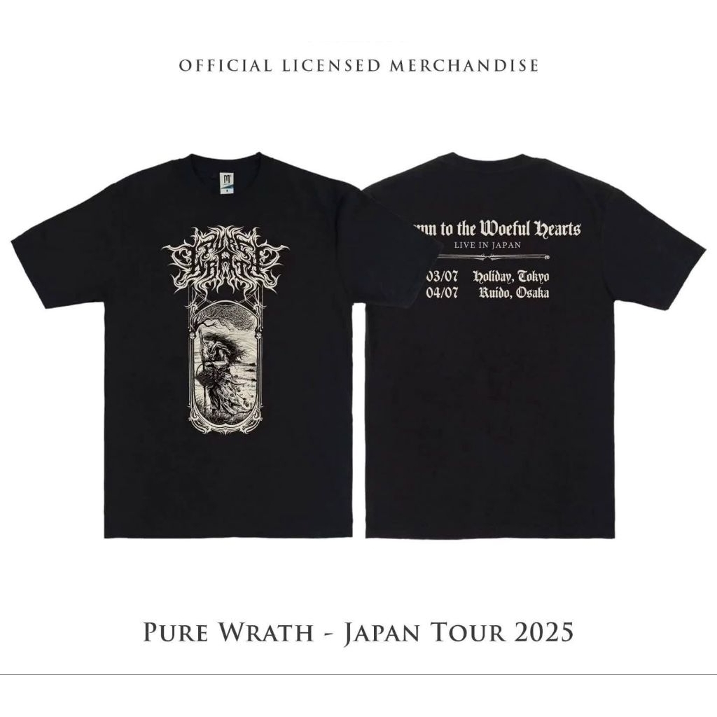 T-SHIRT PURE WRATH - LIVE JAPAN TOUR 2025