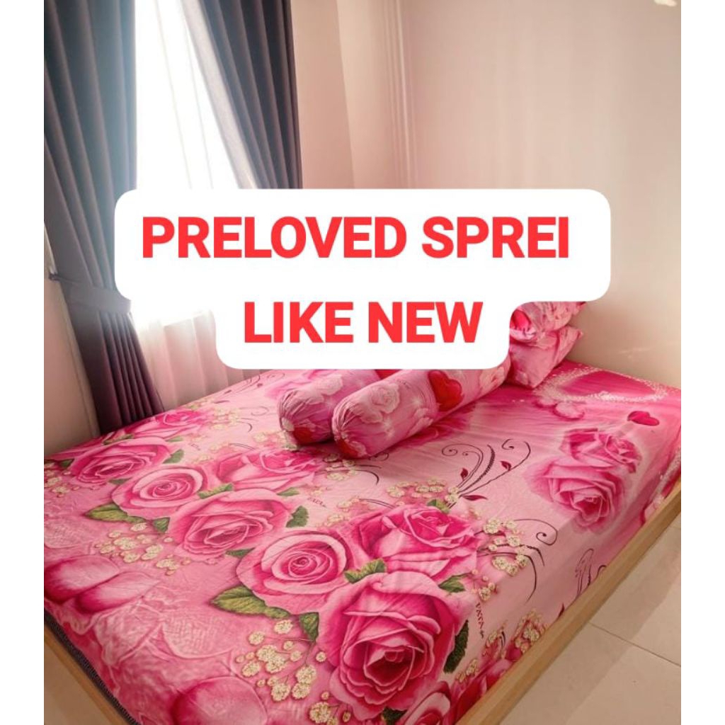 sprei preloved
