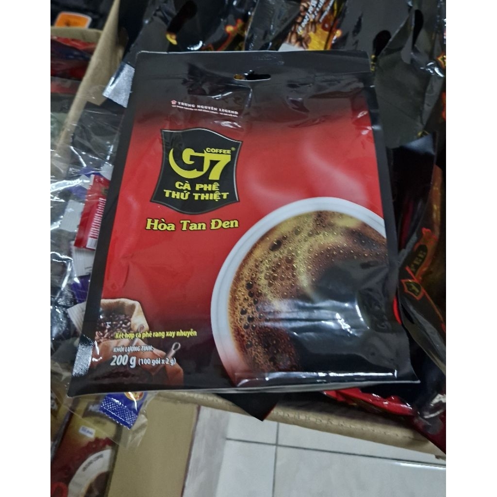 kopi vietnam g7 hitam 100 sachet/ bubuk kopi trungnguyen S