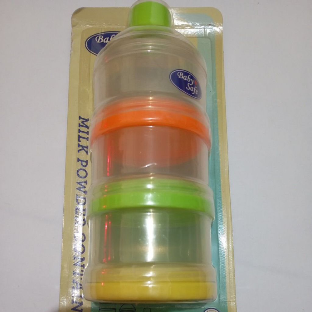 Milk powder container baby safe / tempat susu bayi