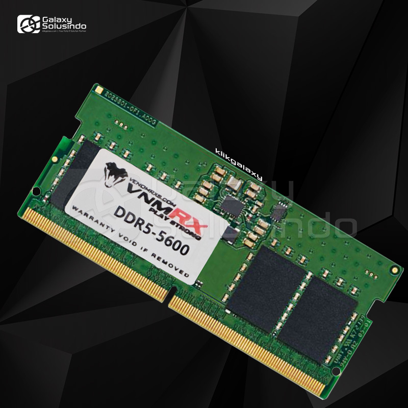 VenomRX SODIMM 8GB 5600Mhz DDR5 Memory RAM Laptop - GM