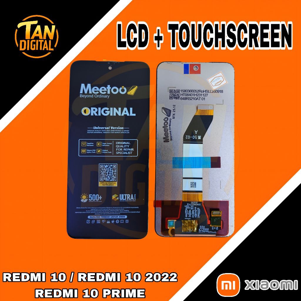 LCD XIAOMI REDMI 10 / REDMI 10 2022 / REDMI 10 PRIME MEETOO