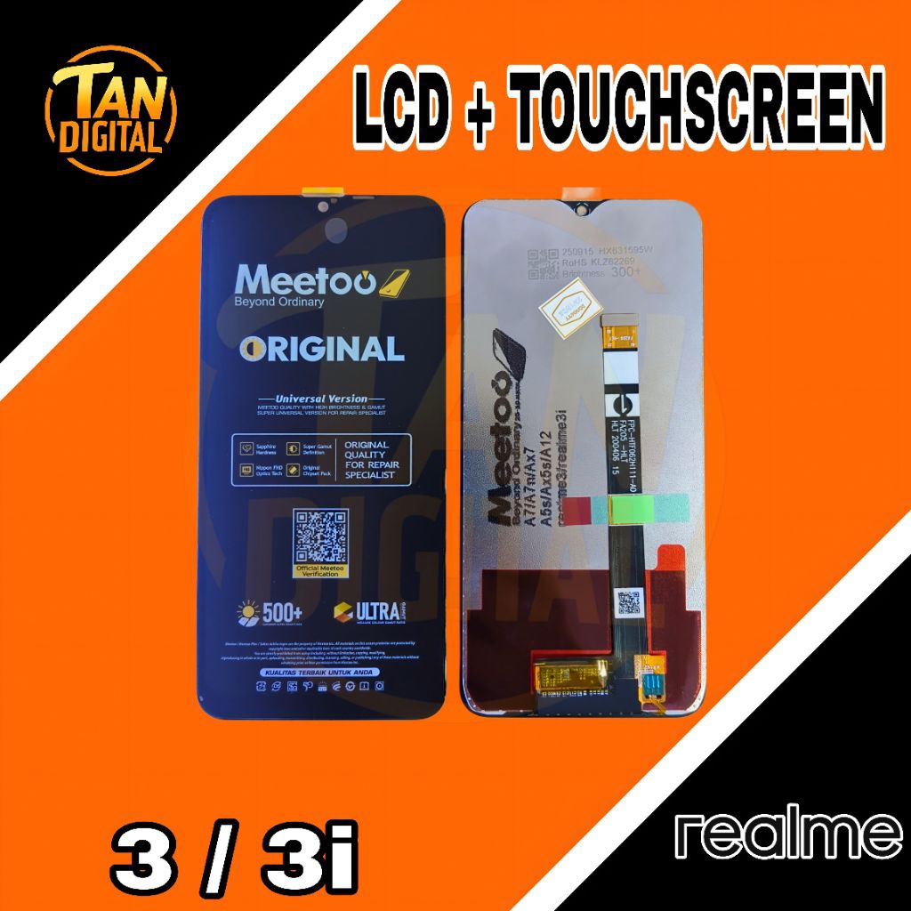 LCD REALME 3 / REALME 3i MEETOO