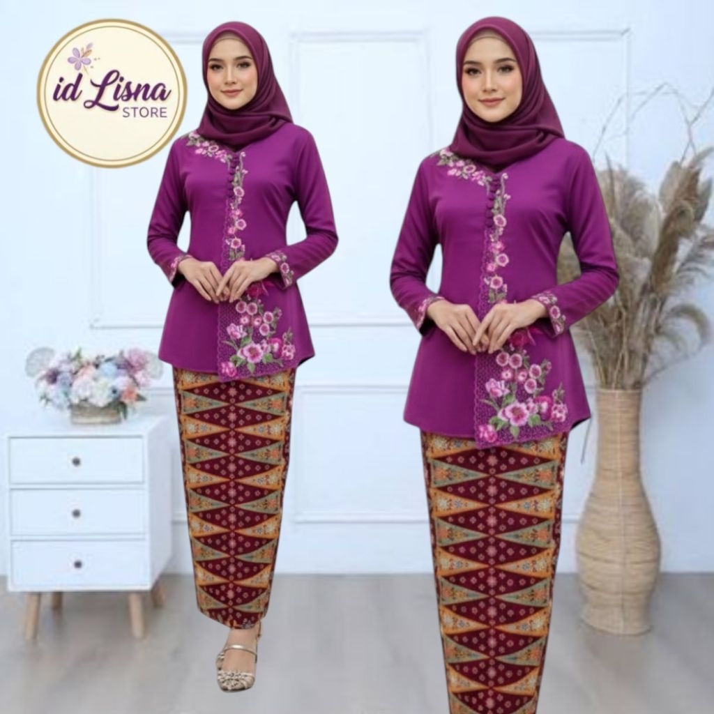 KEBAYA ENCIM  KURUNG ENCIM KEBAYA BORDIR ENCIM KEBAYA BETAWI
