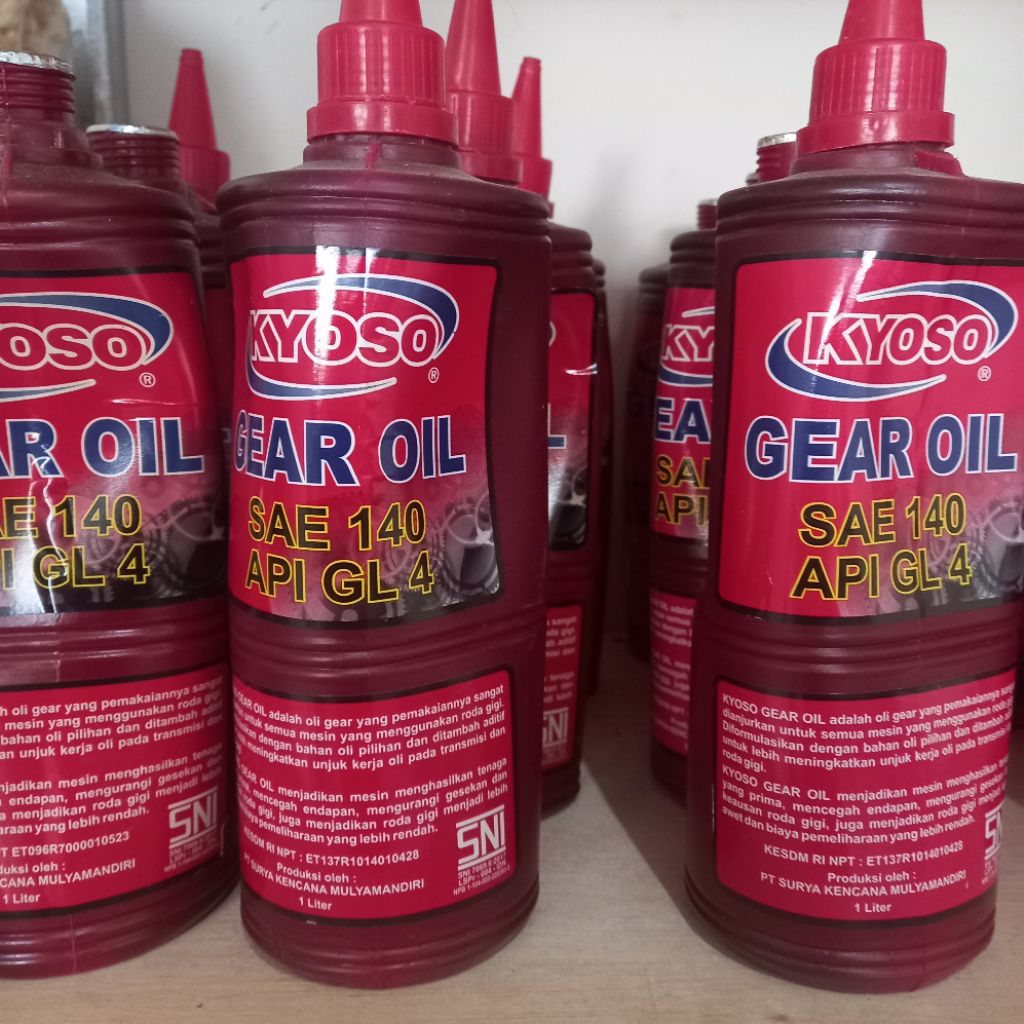 OLI KYOSO GEAR SAE 140/OLI GARDAN MERK KYOSO SAE 140 1LITER