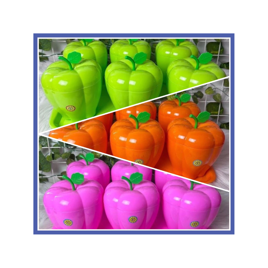 Toples Set Labu + Nampan unik | Ukuran M | 6 Toples 1 Nampan