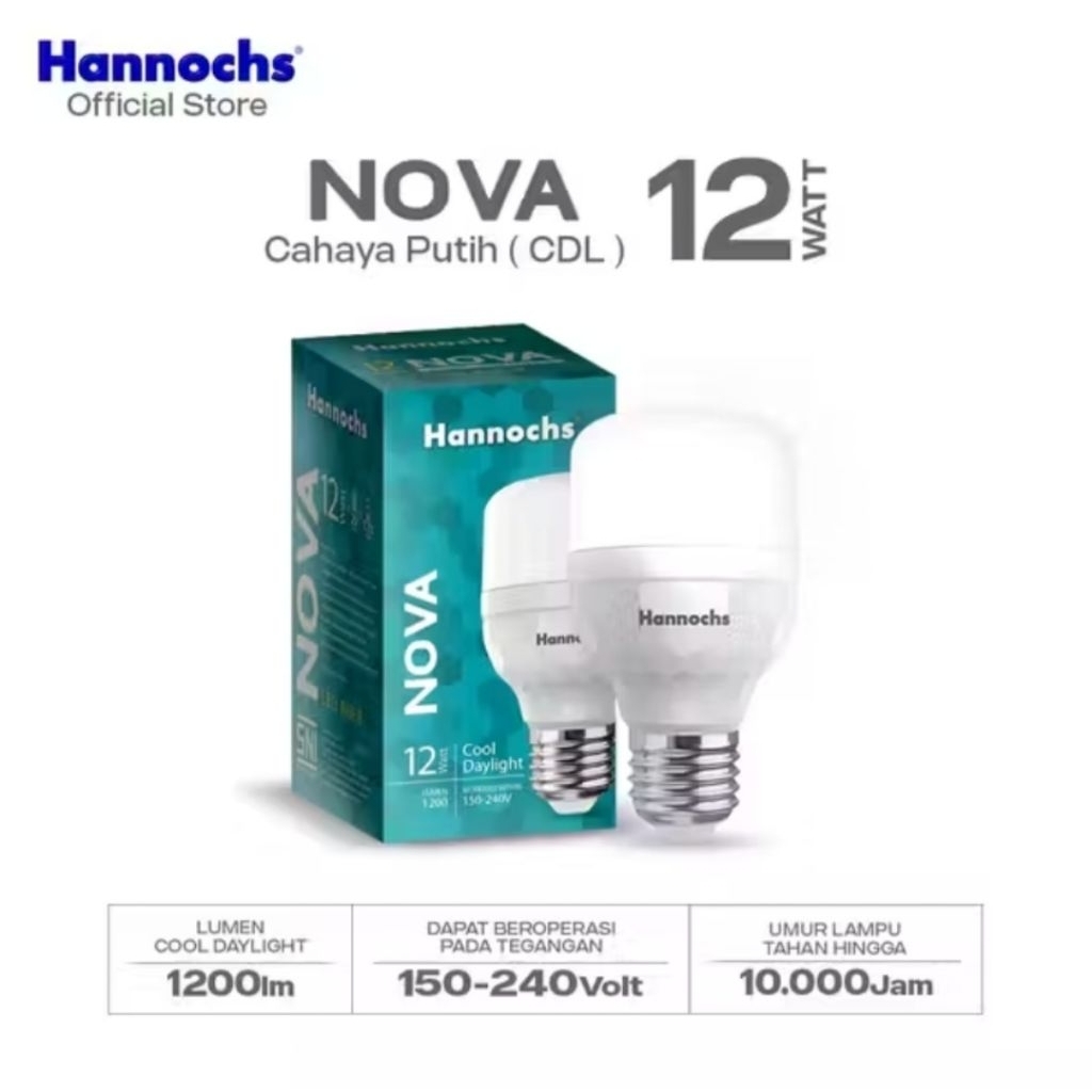 Lampu LED Hannochs  NOVA 12 Watt
